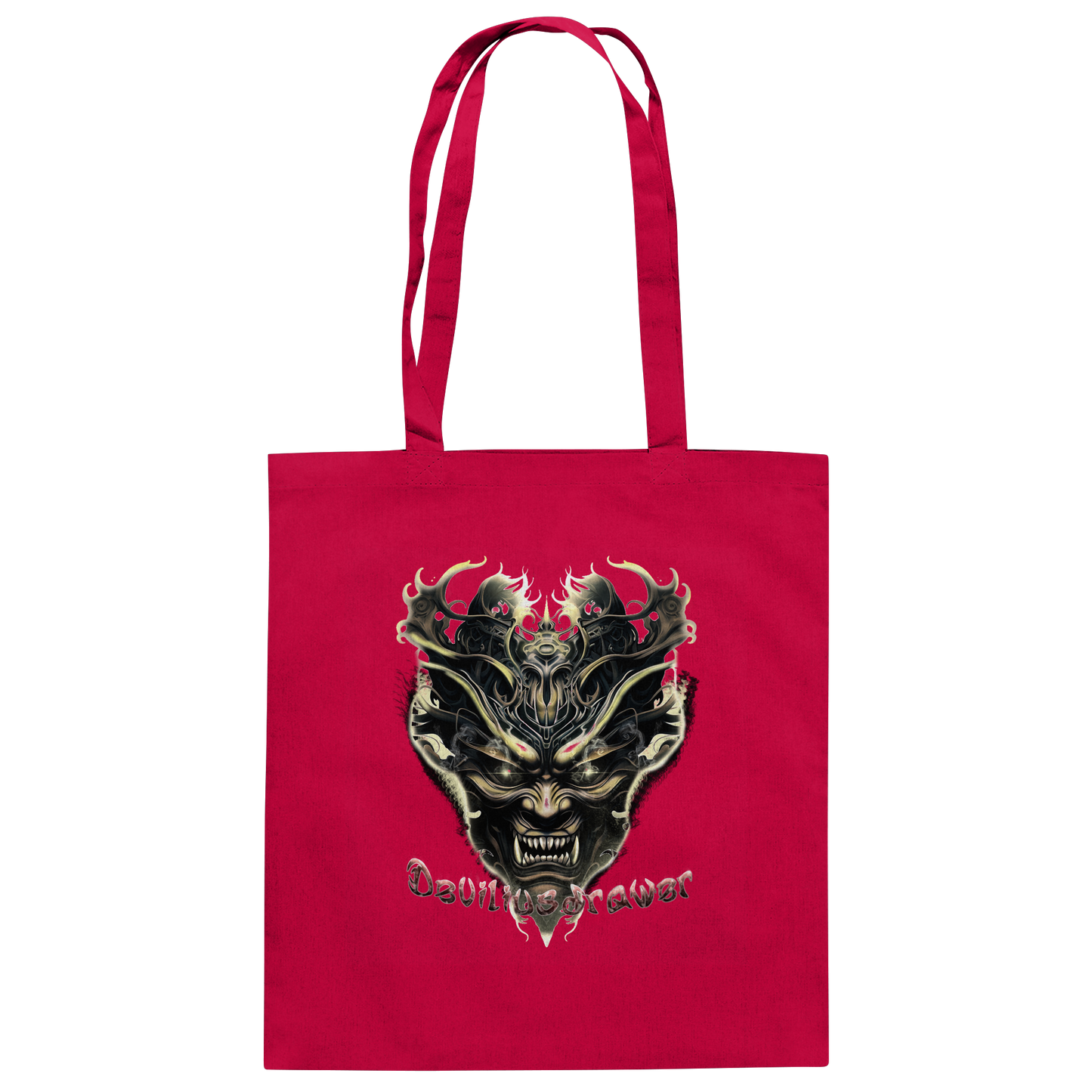 Deviliusdrawer Golden Demon Vampire - Baumwolltasche