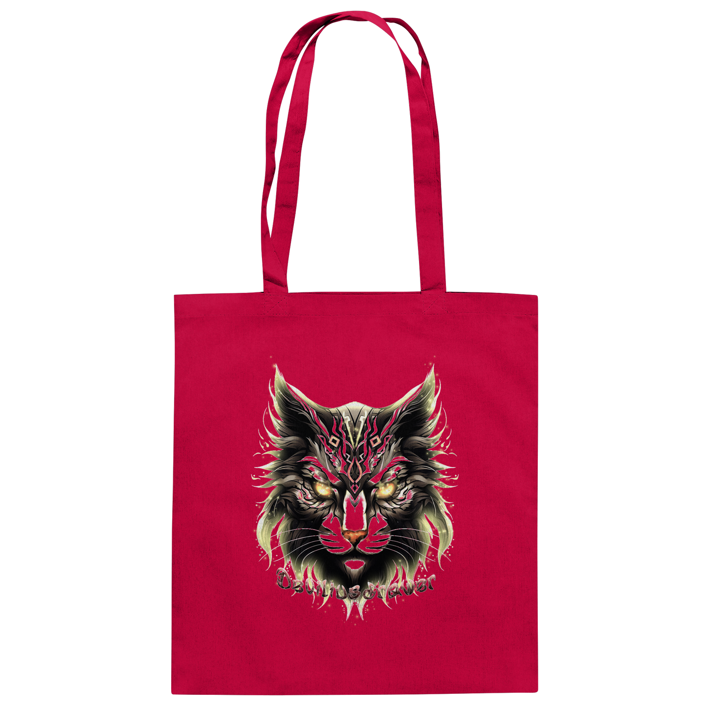 Deviliusdrawer Golden Cat - Baumwolltasche