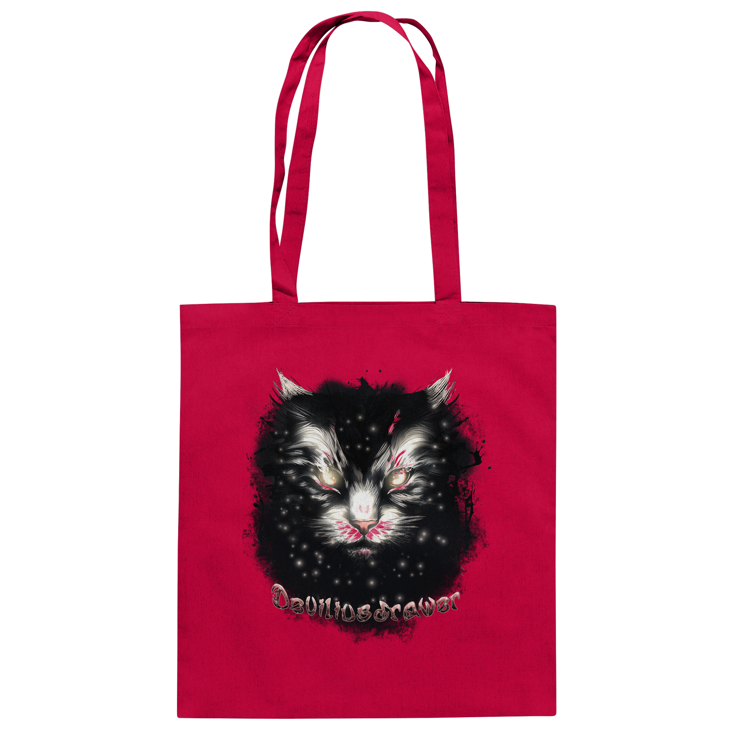 Deviliusdrawer Star Cat - Baumwolltasche