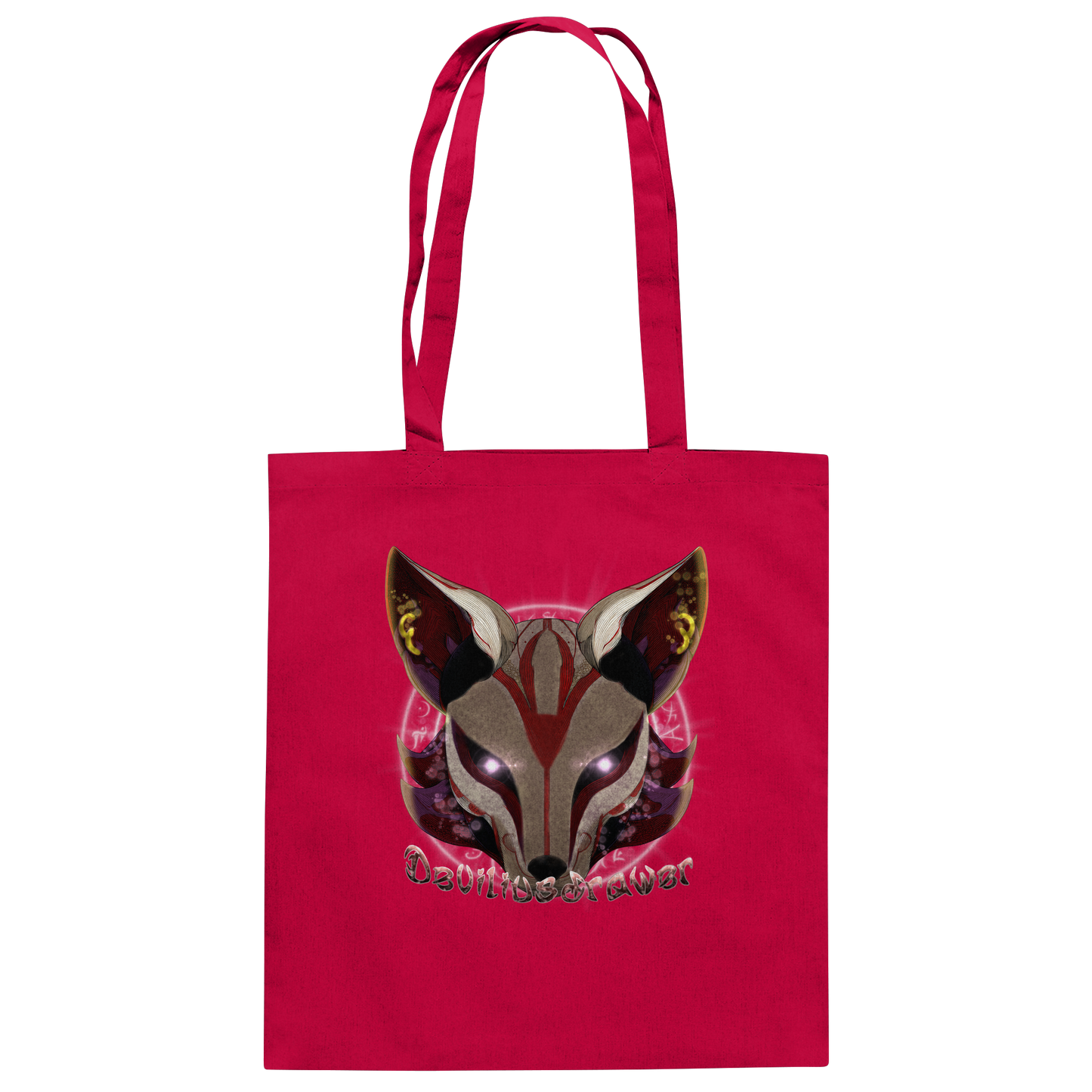 Deviliusdrawer Magic Kitsune - Baumwolltasche
