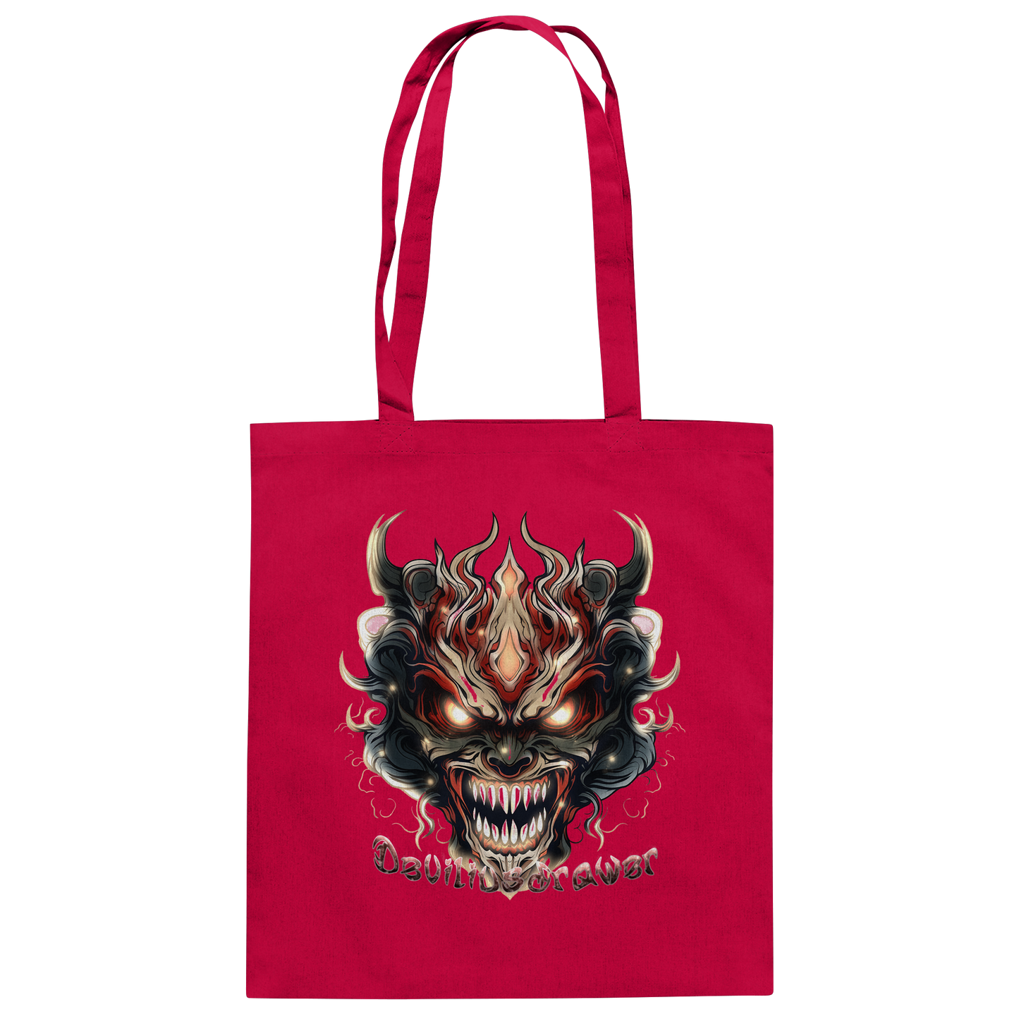 Deviliusdrawer Evil Vamp Mask - Baumwolltasche