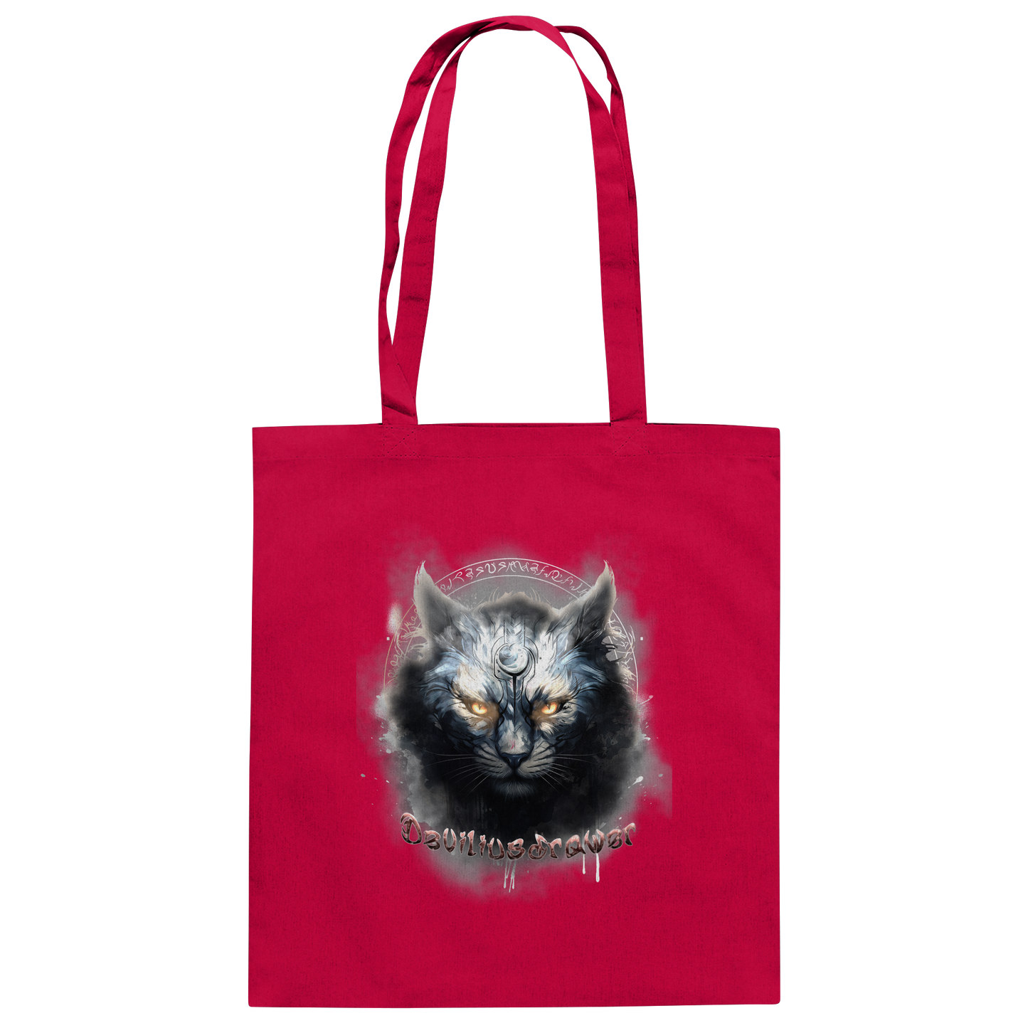Deviliusdrawer Mysthic Cat - Baumwolltasche