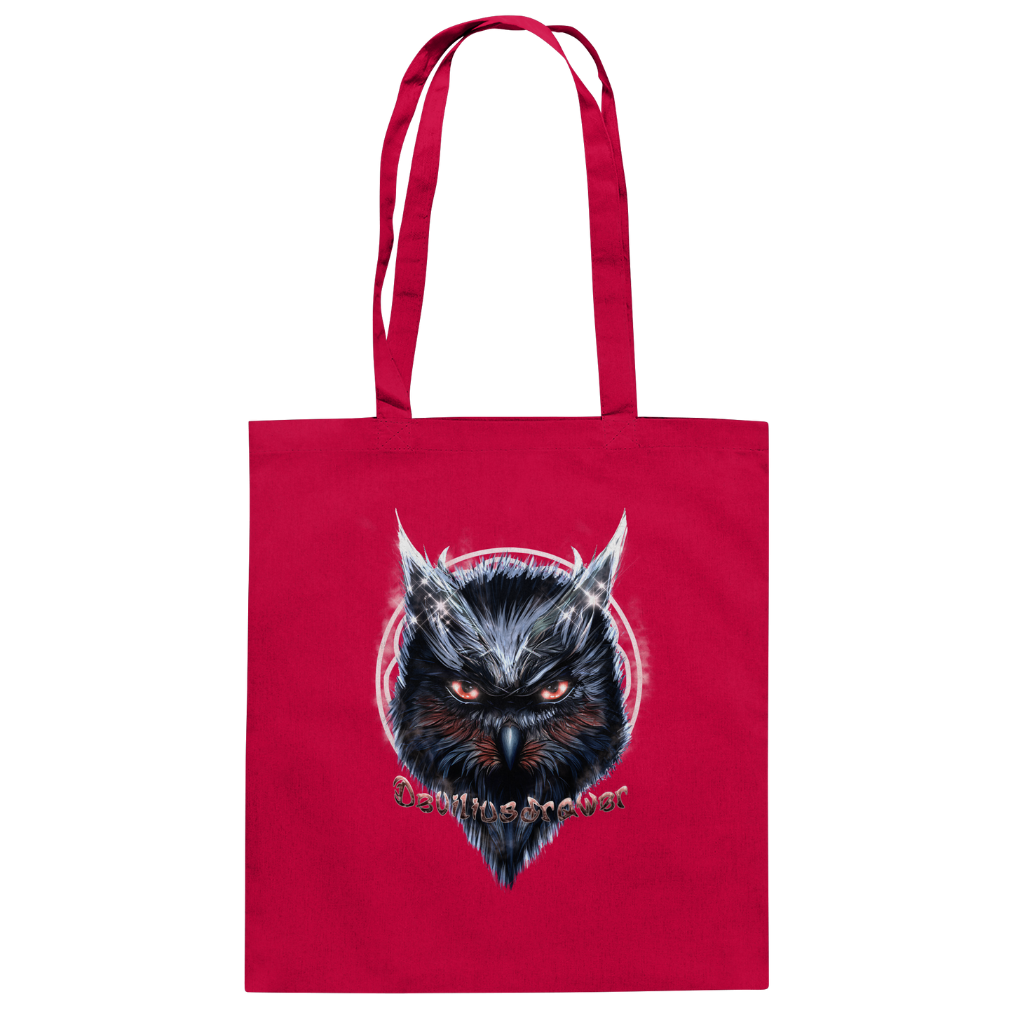 Deviliusdrawer Fire Owl - Baumwolltasche
