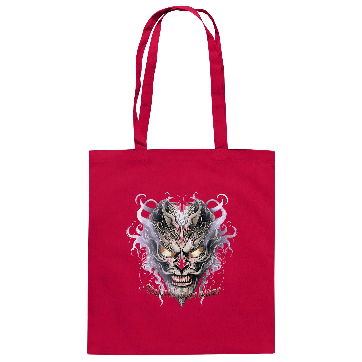 Deviliusdrawer Demon Mask Violet - Baumwolltasche