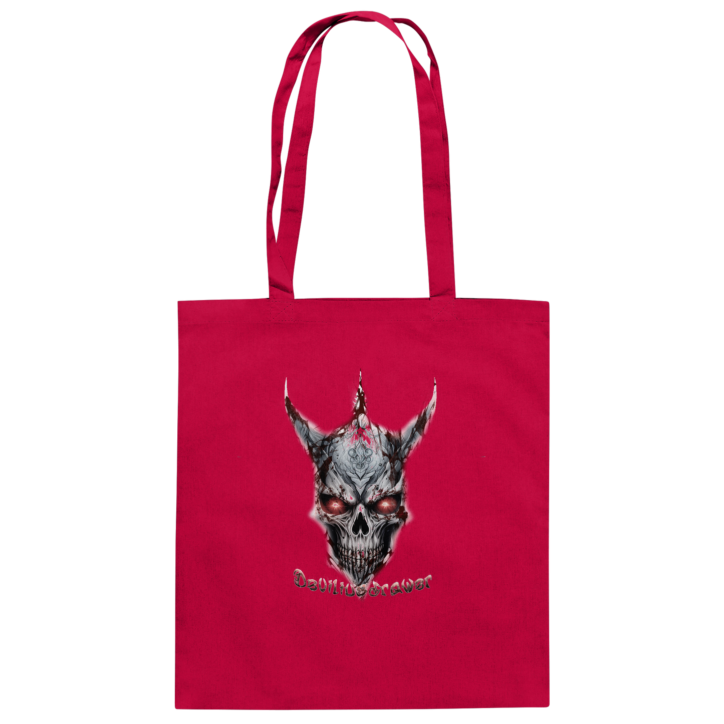 Deviliusdrawer Bloody Skeleton - Baumwolltasche