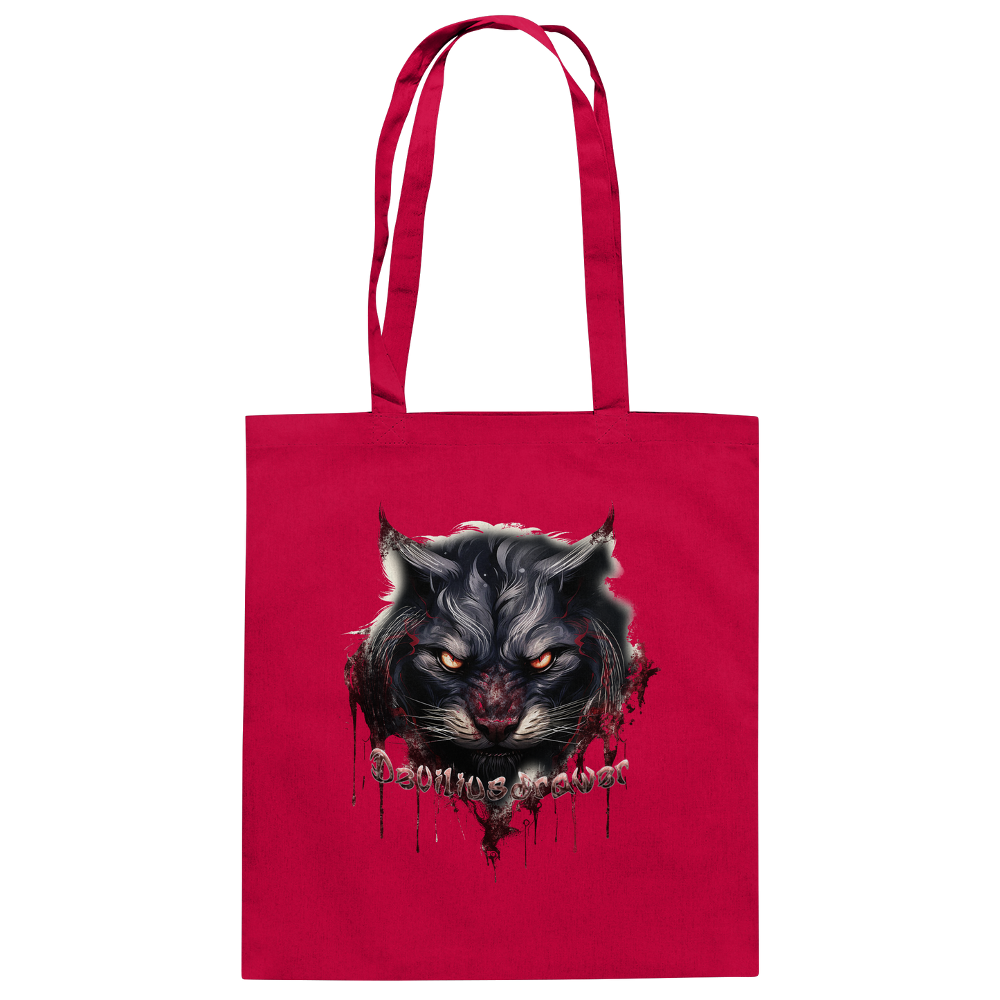 Deviliusdrawer Badass Cat - Baumwolltasche