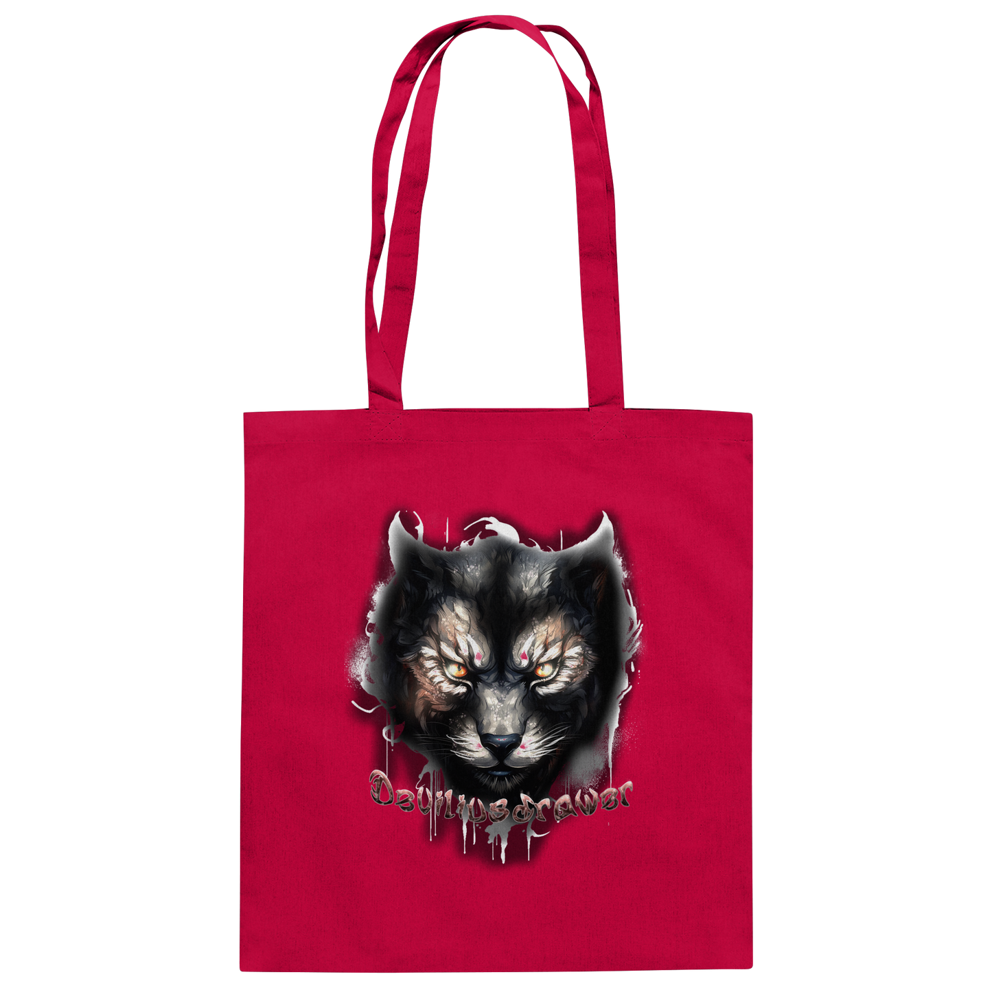 Deviliusdrawer Vampire Cat - Baumwolltasche