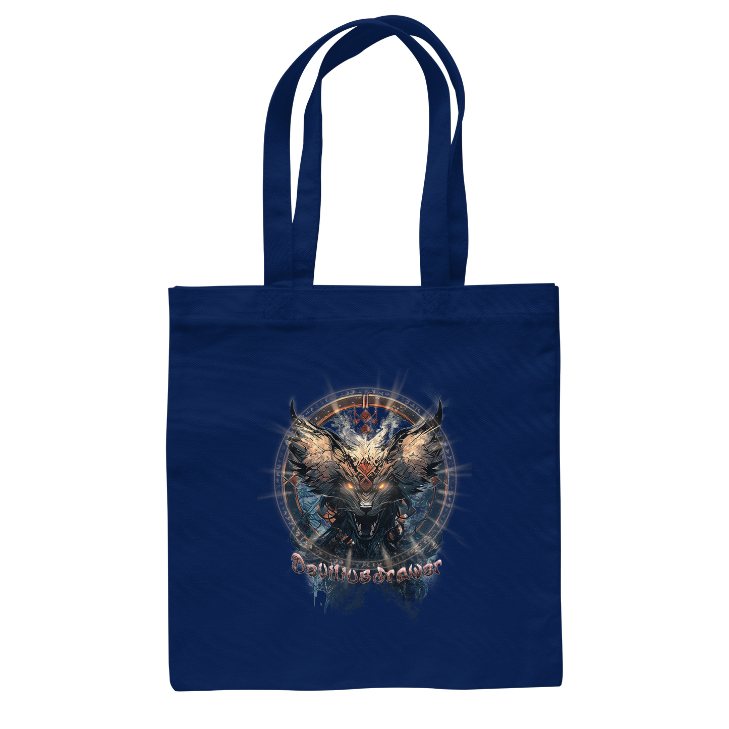 Deviliusdrawer Dark Magic Wolf - Baumwolltasche