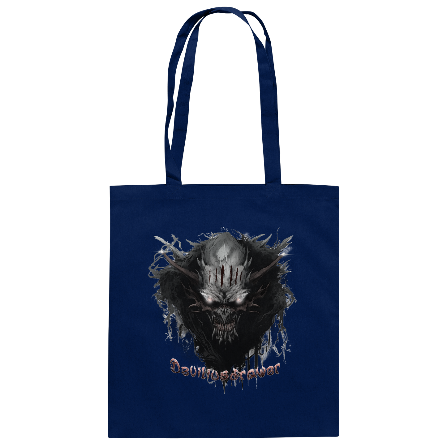 Deviliusdrawer Dark Smoke Demon - Baumwolltasche