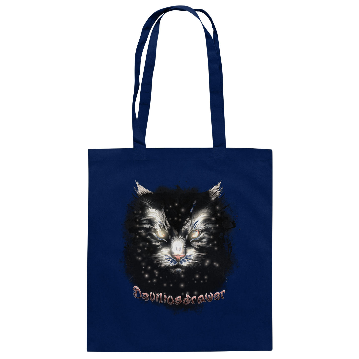 Deviliusdrawer Star Cat - Baumwolltasche