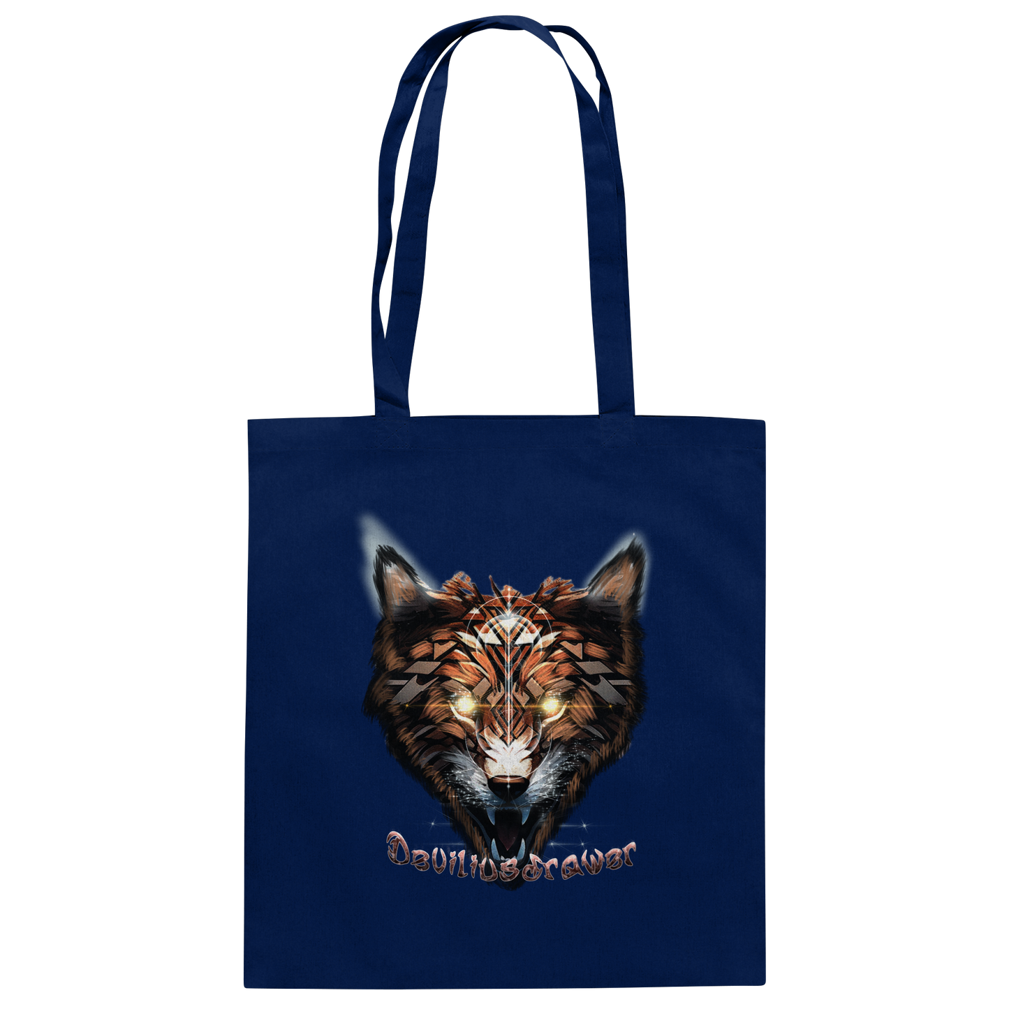 Deviliusdrawer Foxwolf - Baumwolltasche