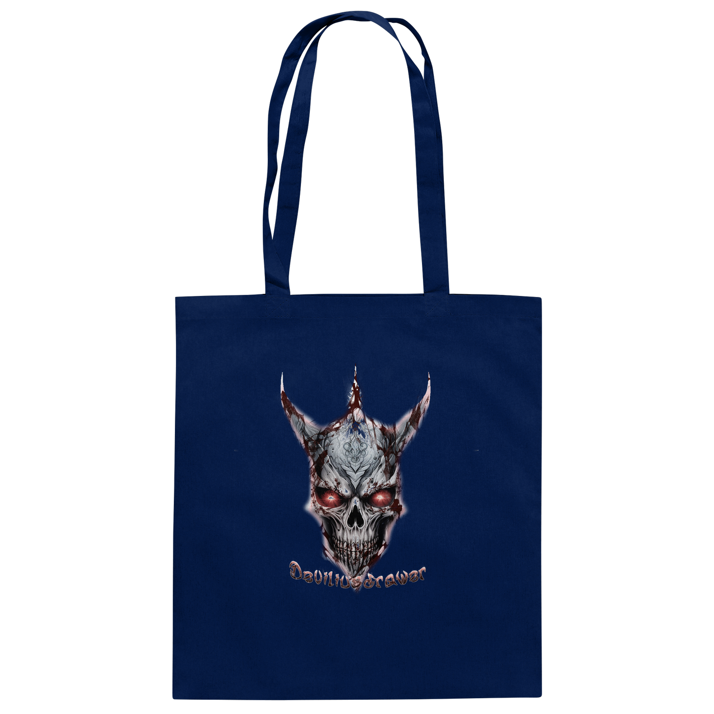 Deviliusdrawer Bloody Skeleton - Baumwolltasche