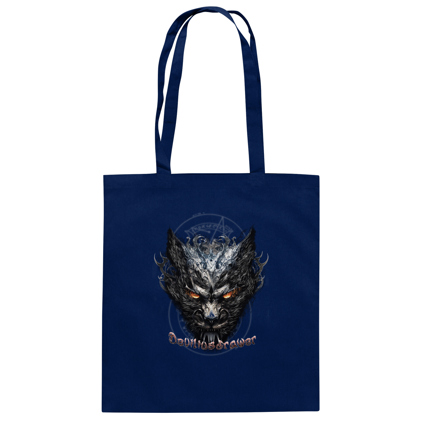 Deviliusdrawer Iron Cat - Baumwolltasche