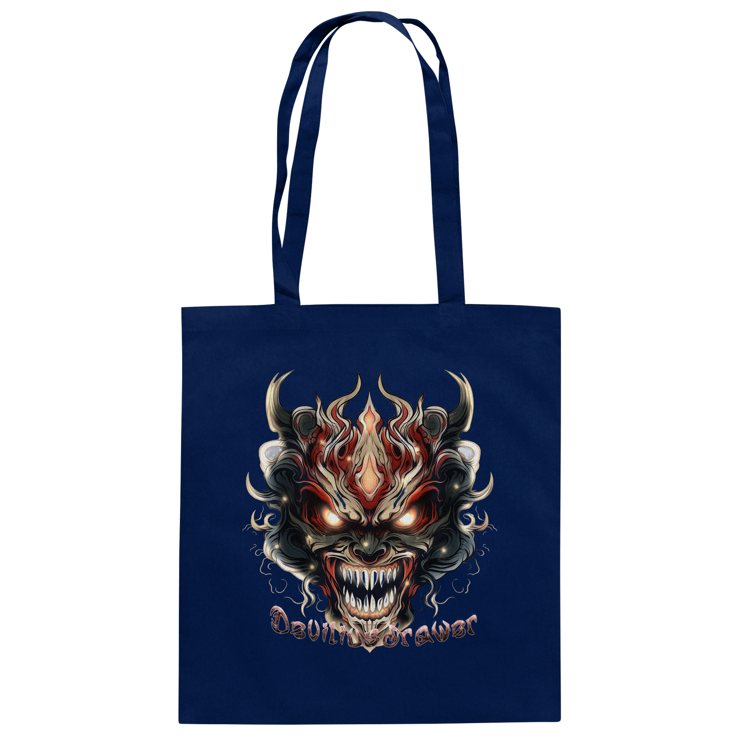 Deviliusdrawer Evil Vamp Mask - Baumwolltasche