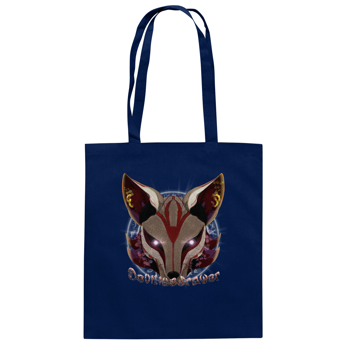 Deviliusdrawer Magic Kitsune - Baumwolltasche