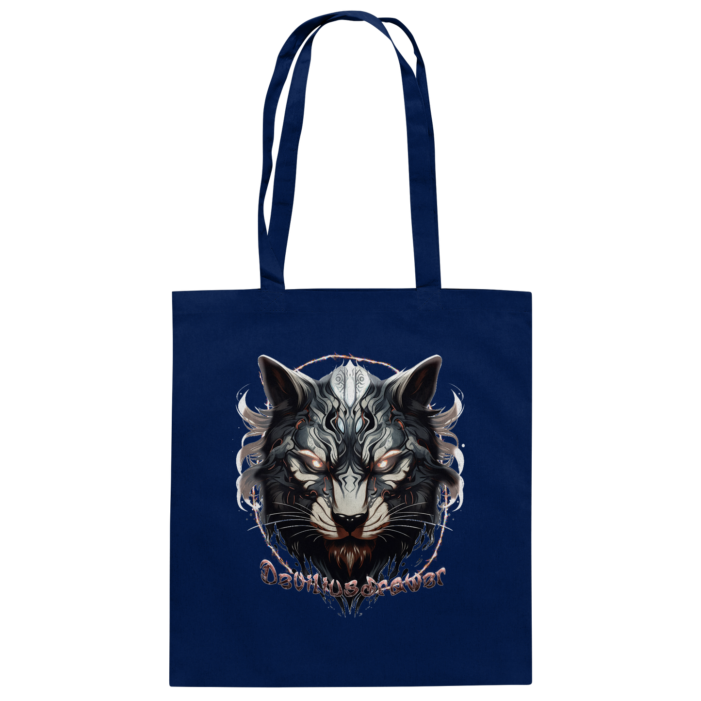 Deviliusdrawer Wolfcat - Baumwolltasche