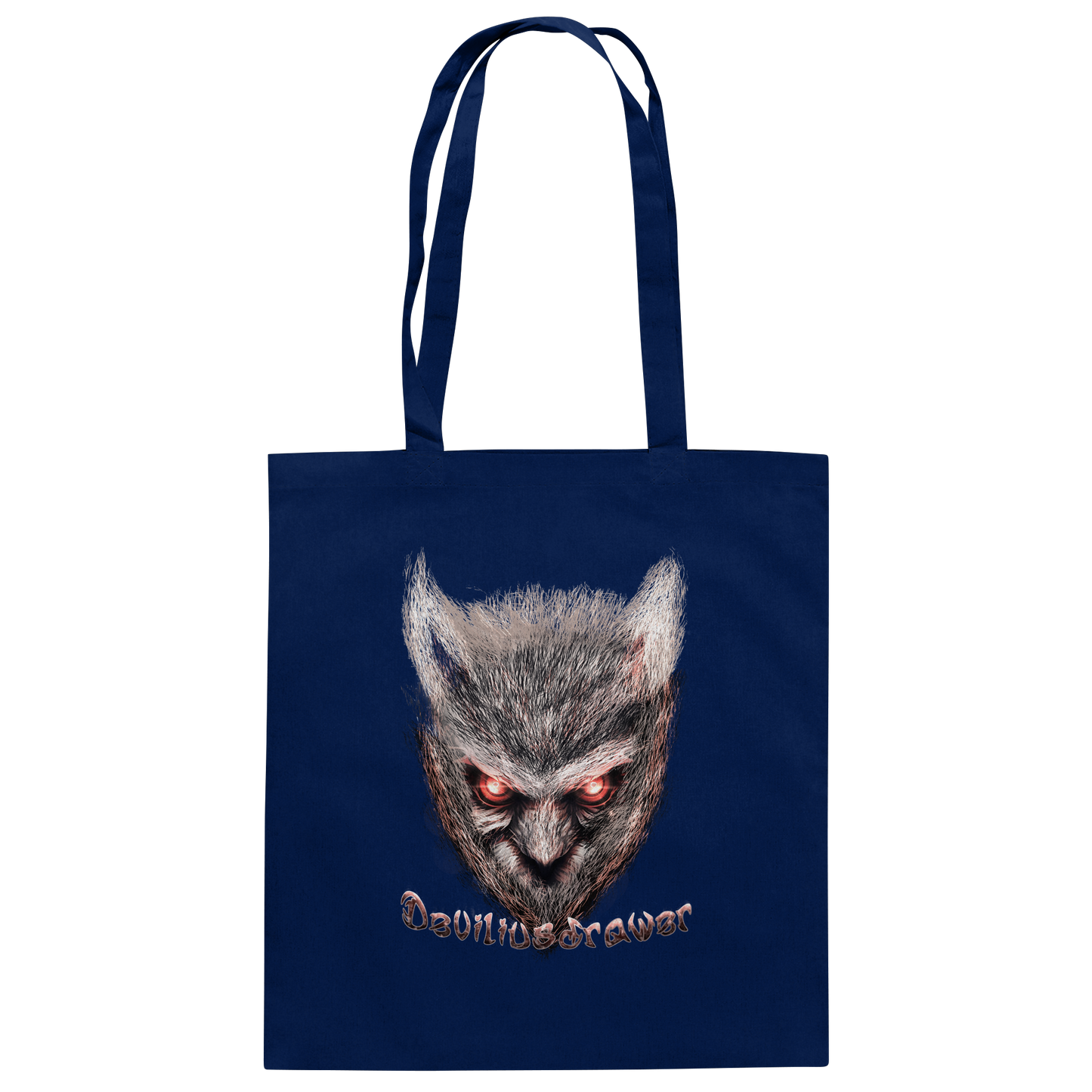 Deviliusdrawer Red Eyed Owl - Baumwolltasche