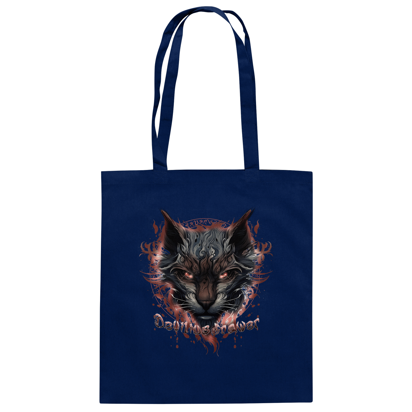 Deviliusdrawer Devil Cat - Baumwolltasche