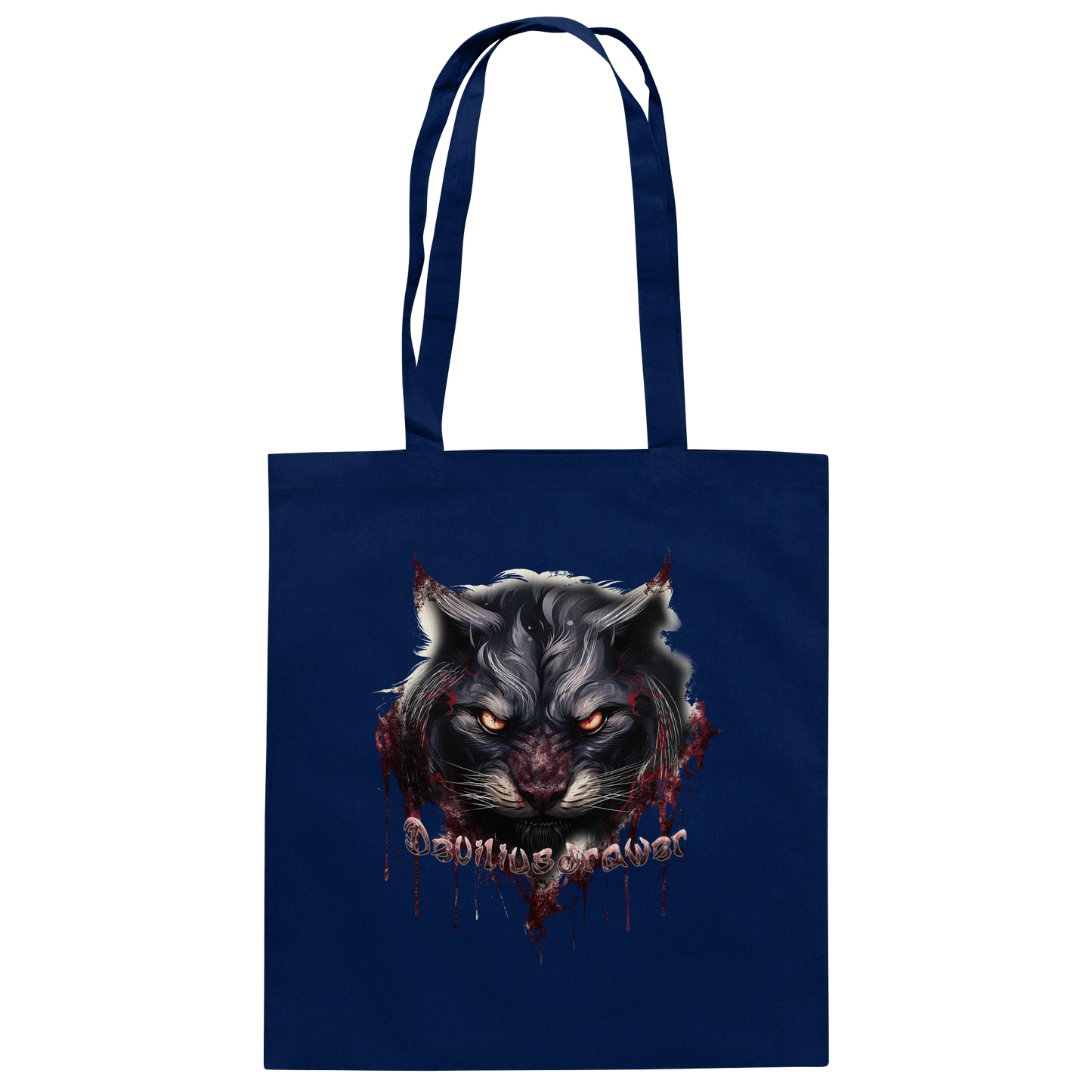 Deviliusdrawer Badass Cat - Baumwolltasche