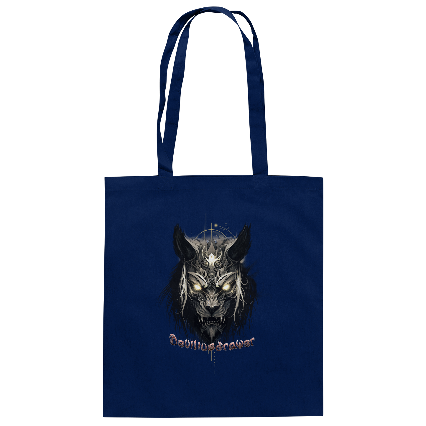 Deviliusdrawer Wolftiger - Baumwolltasche