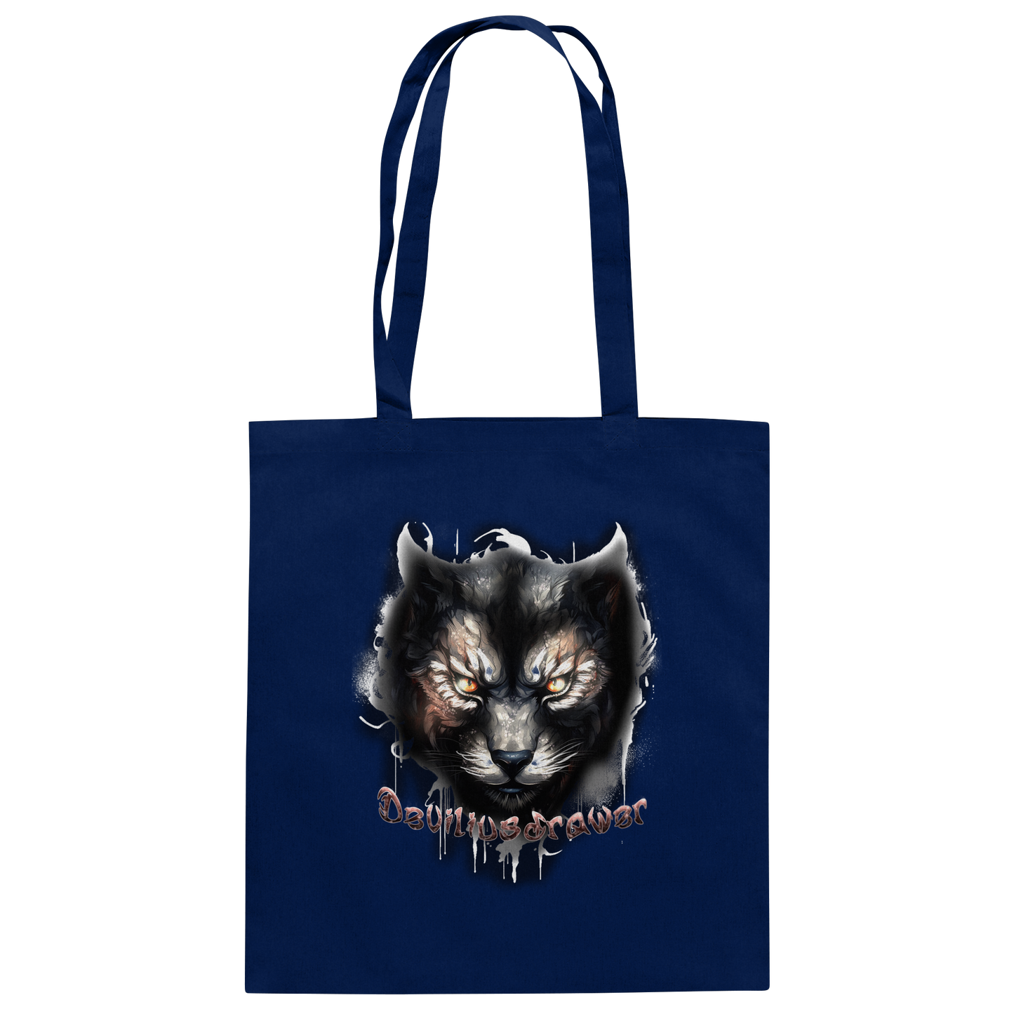 Deviliusdrawer Vampire Cat - Baumwolltasche