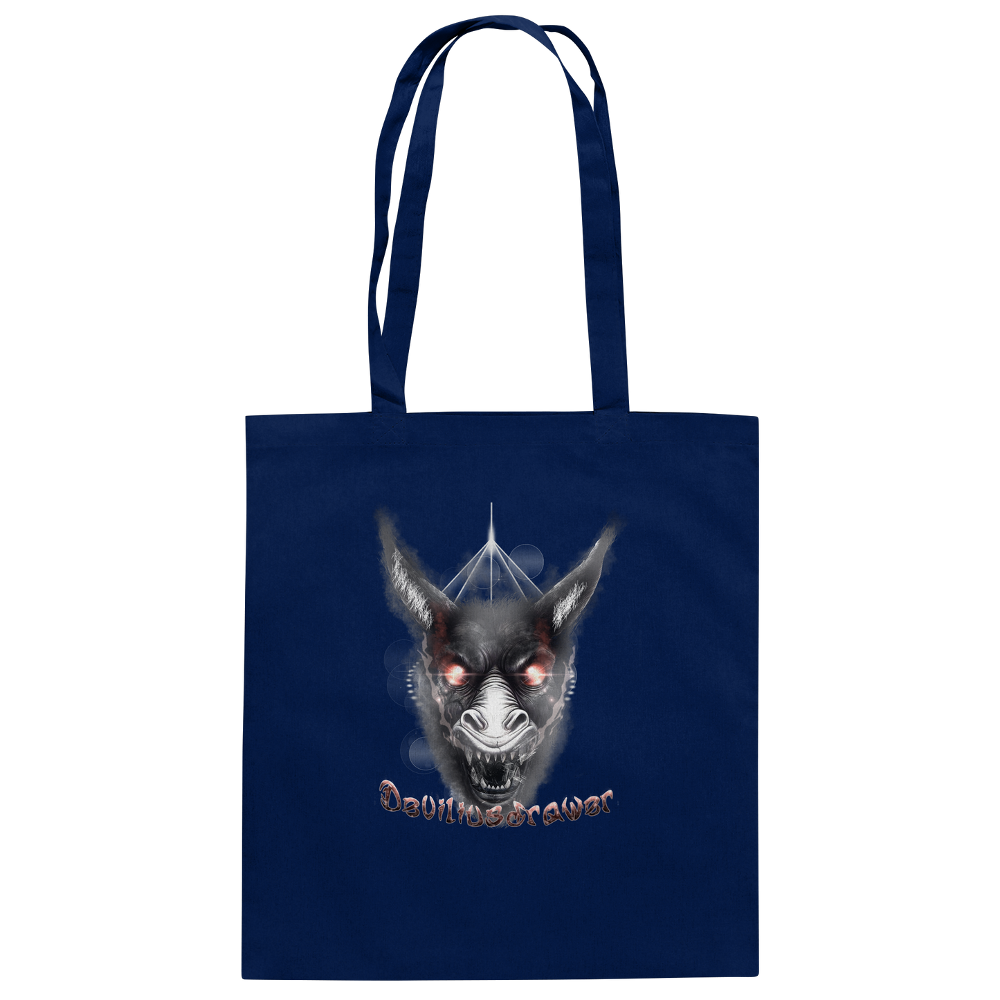 Deviliusdrawer Evil Donkey - Baumwolltasche