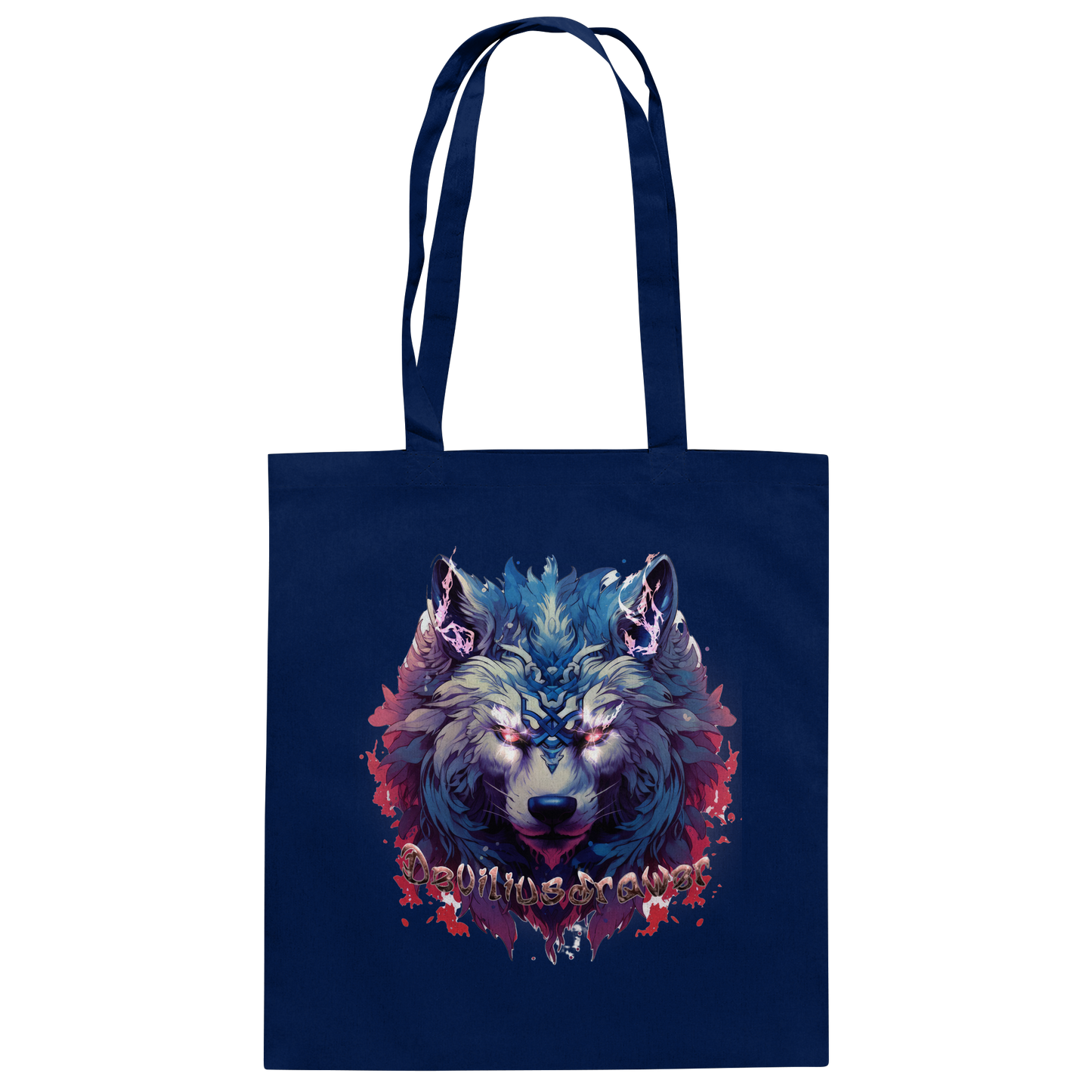 Deviliusdrawer Magic Wolf - Baumwolltasche