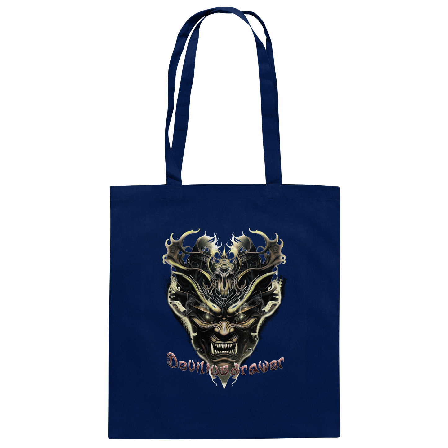 Deviliusdrawer Golden Demon Vampire - Baumwolltasche