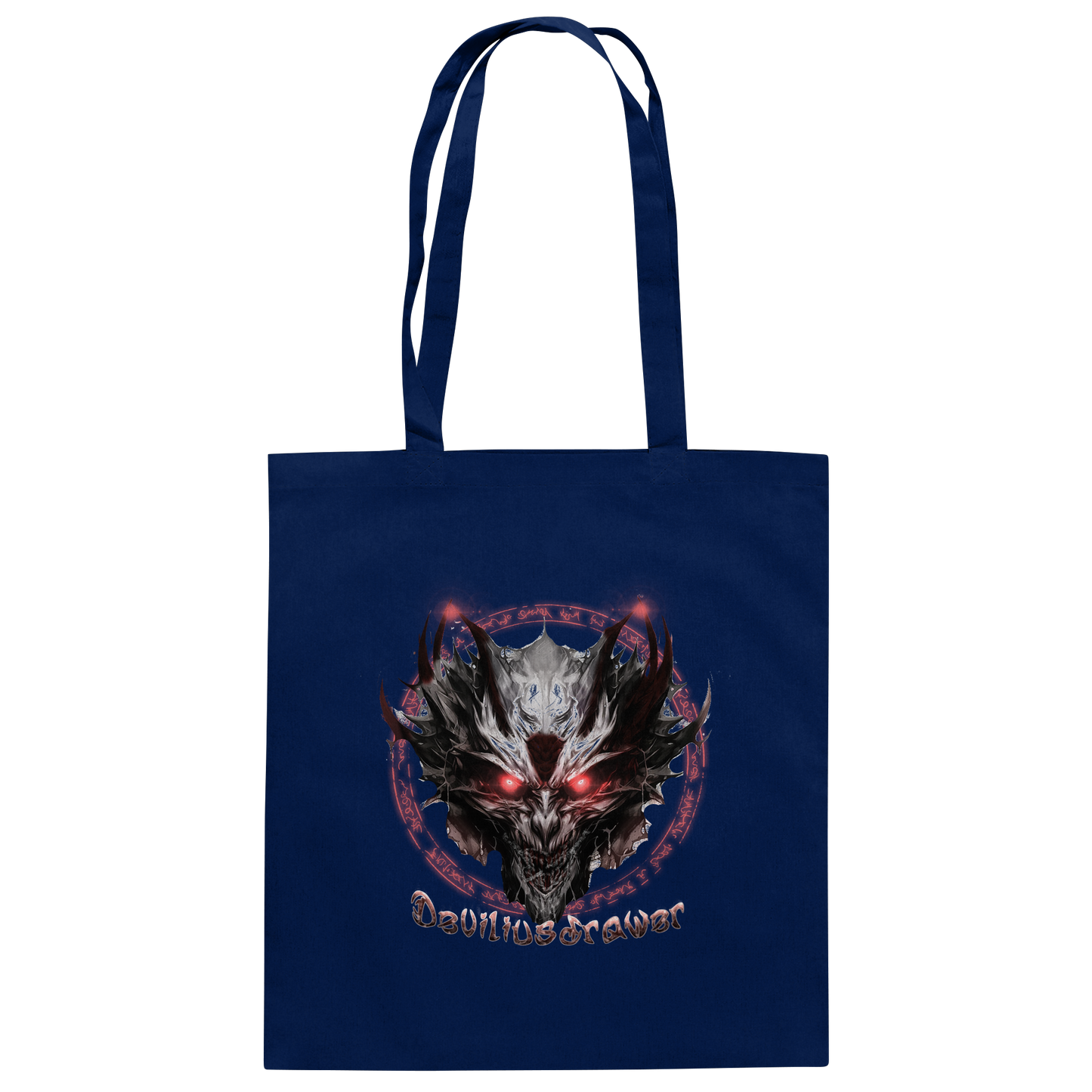 Deviliusdrawer Magic Glow Devil - Baumwolltasche