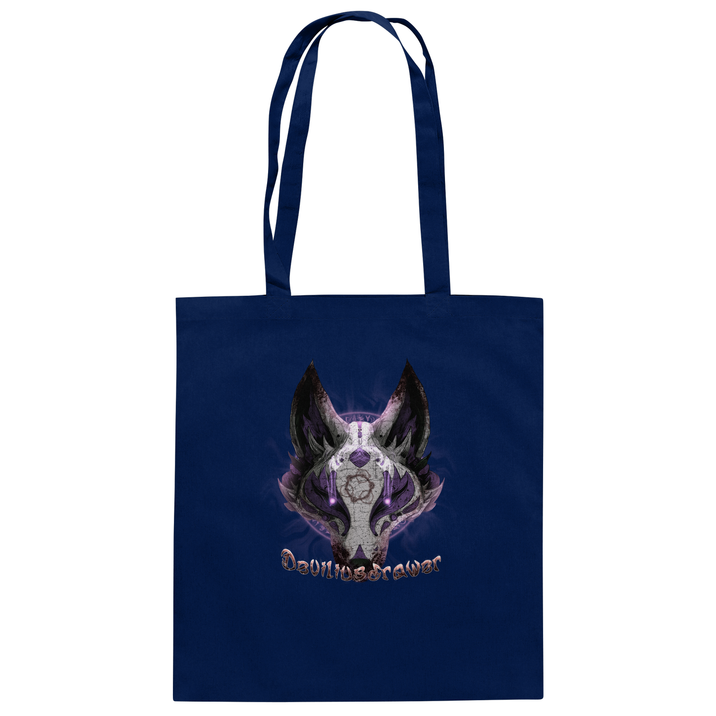 Deviliusdrawer Dark Kitsune - Baumwolltasche