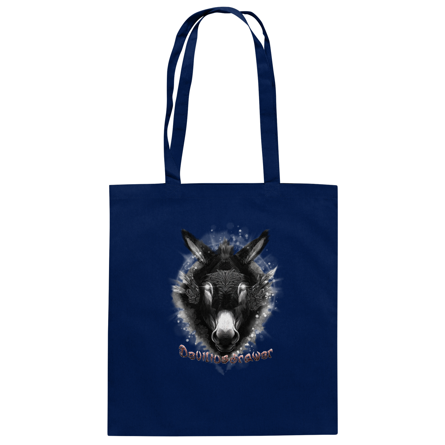 Deviliusdrawer Glowing Donkey - Baumwolltasche