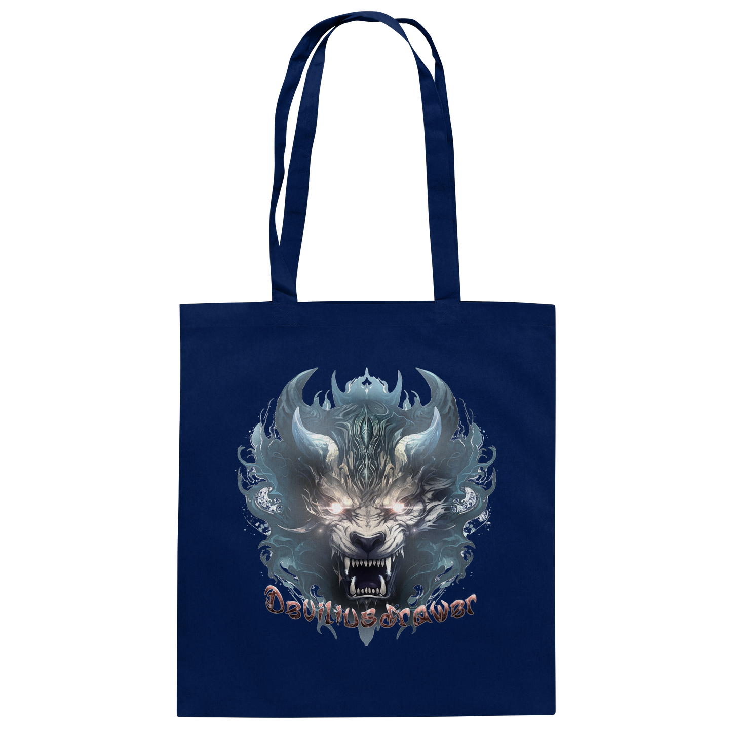 Deviliusdrawer Water Horn Tiger - Baumwolltasche