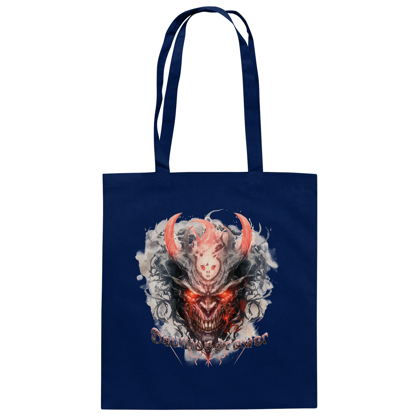Deviliusdrawer Red Horn Devil - Baumwolltasche