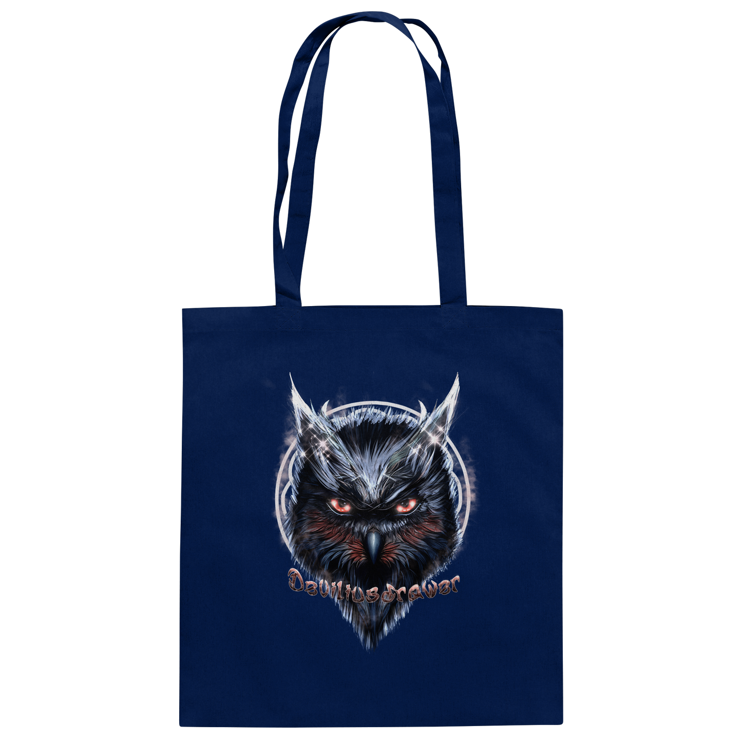 Deviliusdrawer Fire Owl - Baumwolltasche
