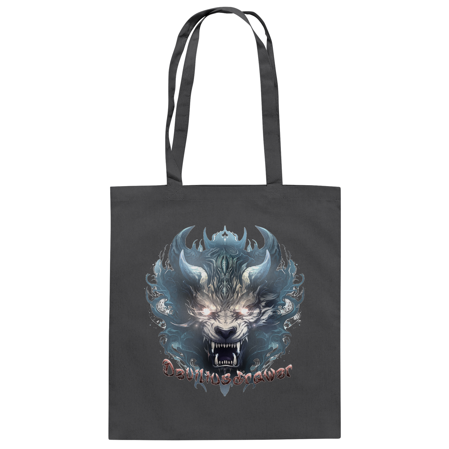 Deviliusdrawer Water Horn Tiger - Baumwolltasche