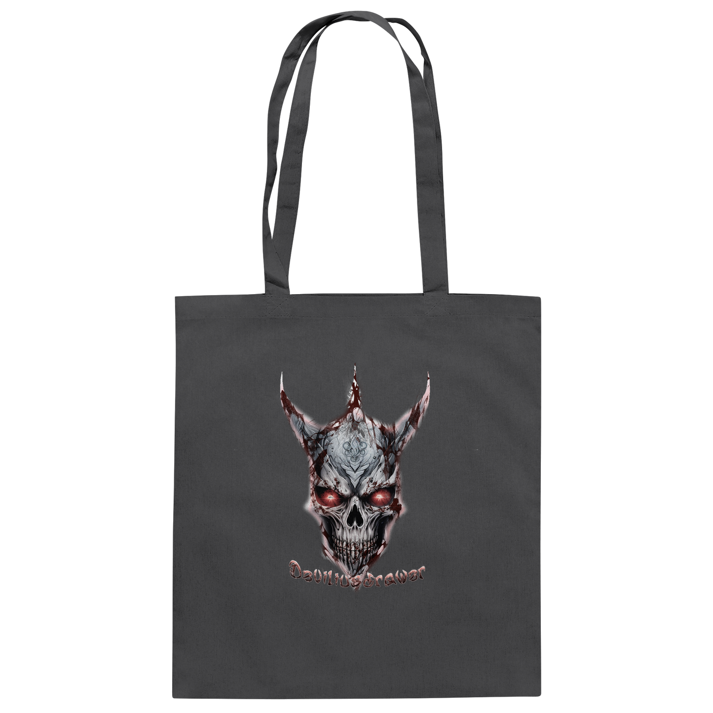 Deviliusdrawer Bloody Skeleton - Baumwolltasche