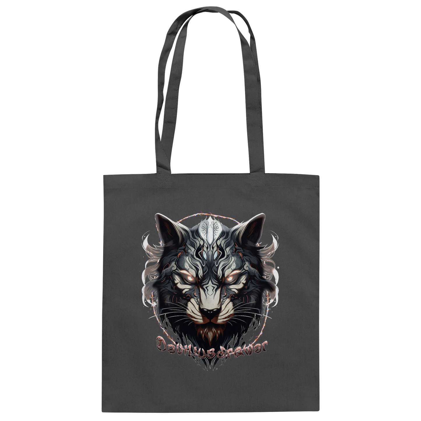 Deviliusdrawer Wolfcat - Baumwolltasche