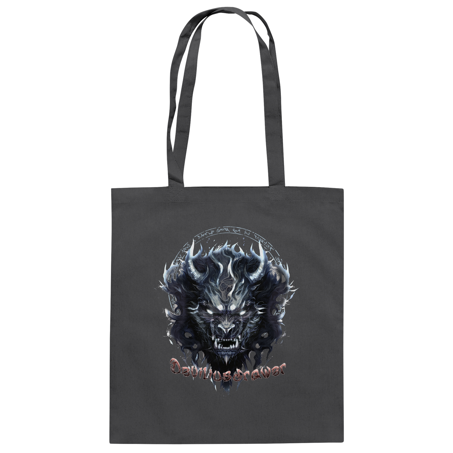 Deviliusdrawer Dark Wolf Mask - Baumwolltasche