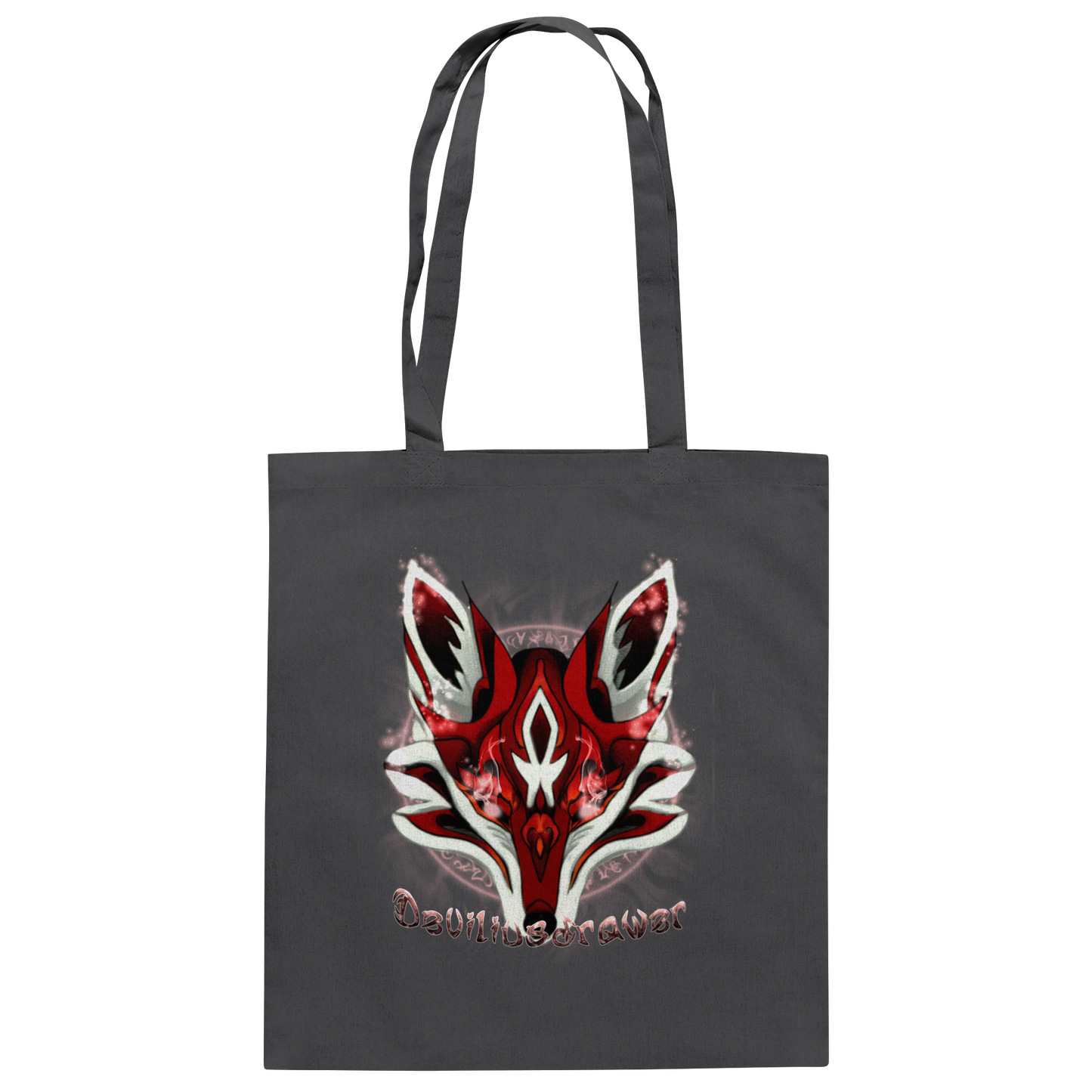 Deviliusdrawer Red Eyed Fox - Baumwolltasche