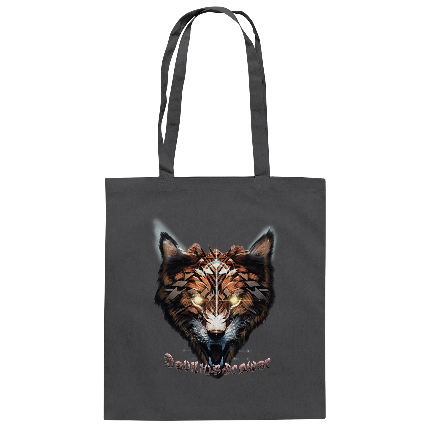 Deviliusdrawer Foxwolf - Baumwolltasche