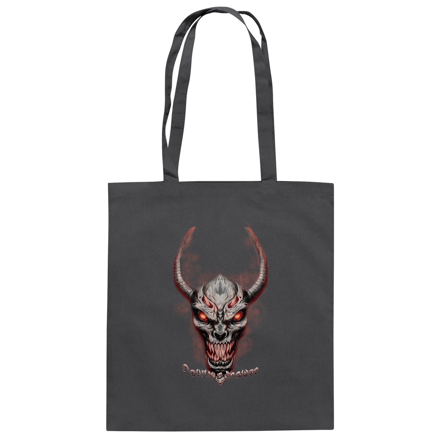 Deviliusdrawer Red Eyed Skeleton - Baumwolltasche