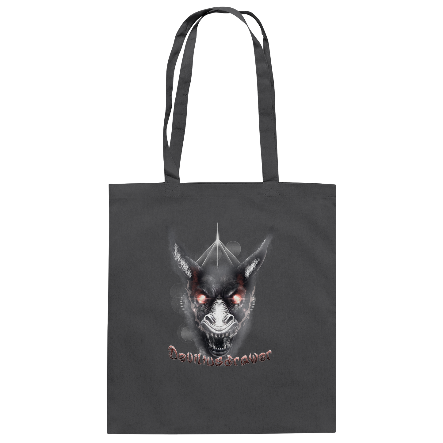 Deviliusdrawer Evil Donkey - Baumwolltasche