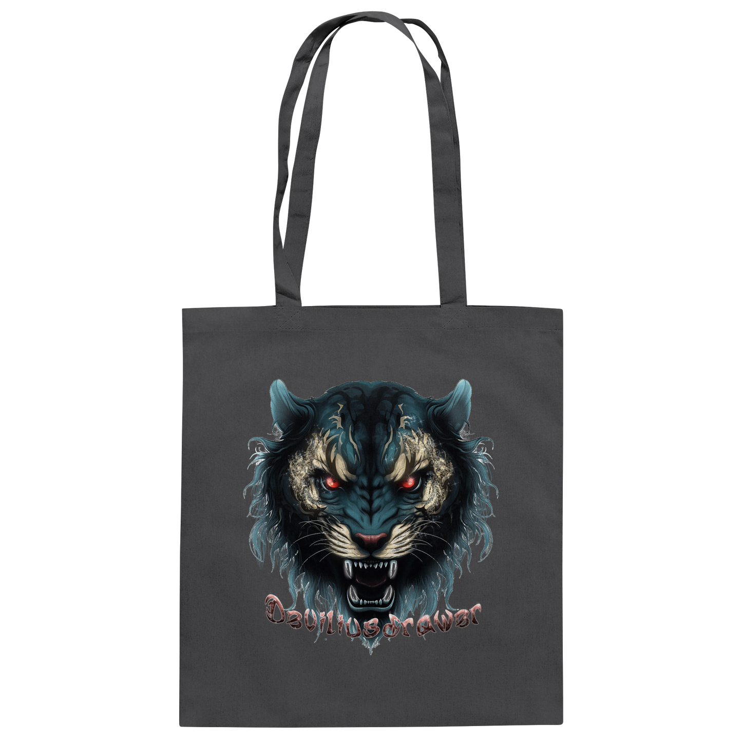 Deviliusdrawer Tigercat - Baumwolltasche