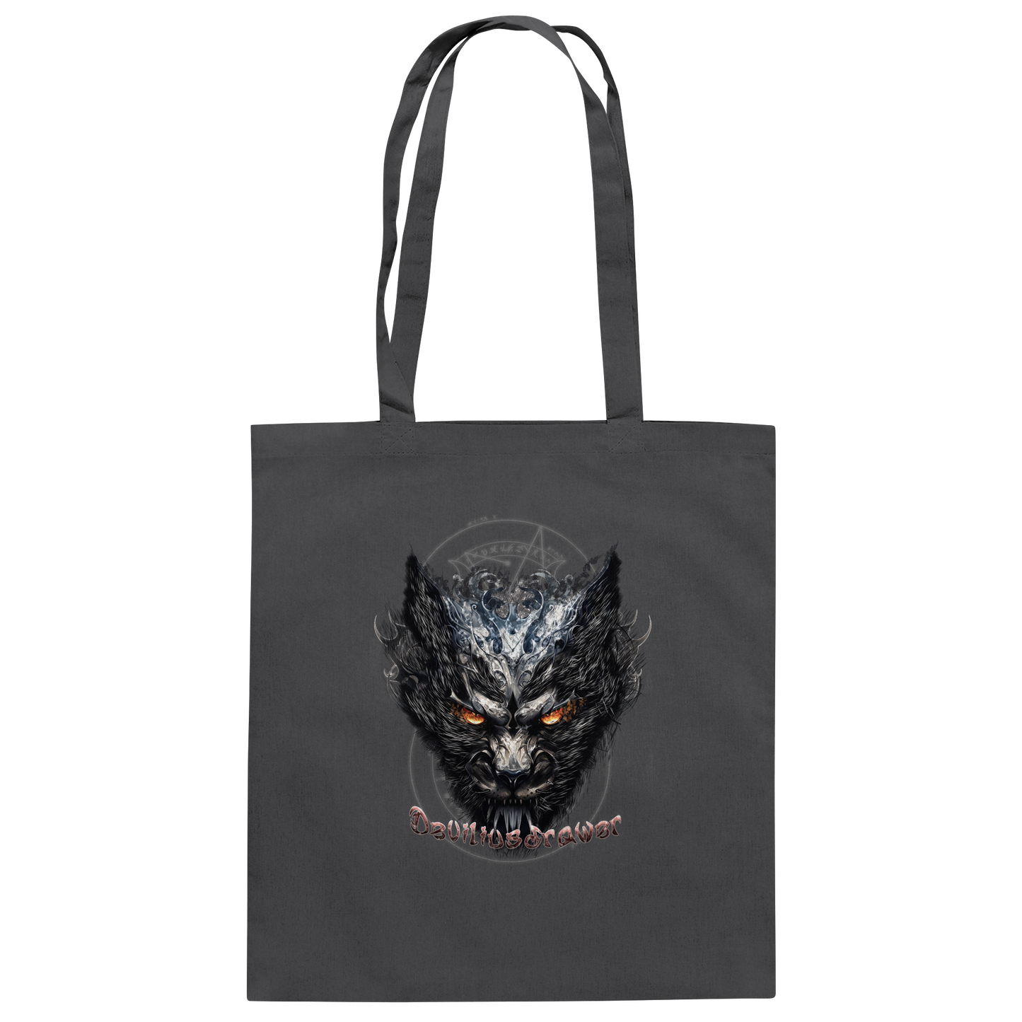 Deviliusdrawer Iron Cat - Baumwolltasche