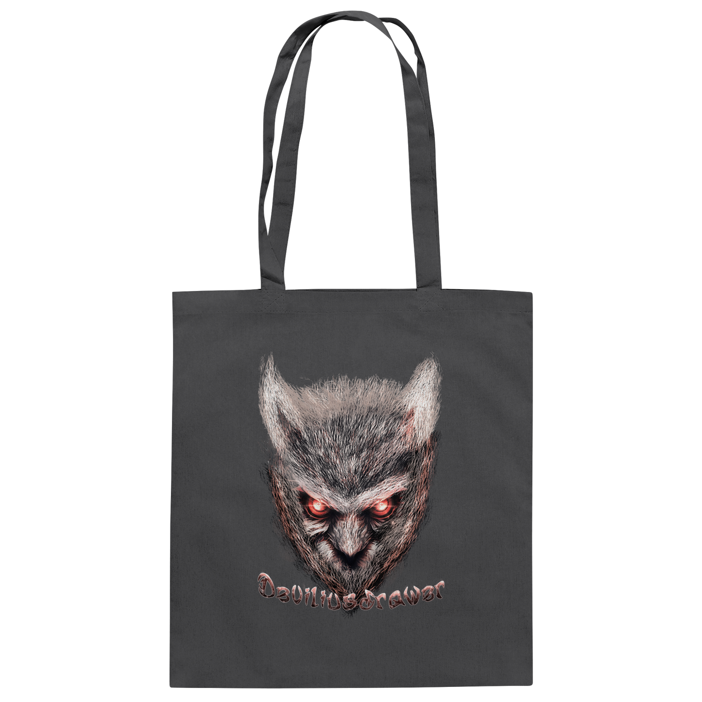 Deviliusdrawer Red Eyed Owl - Baumwolltasche