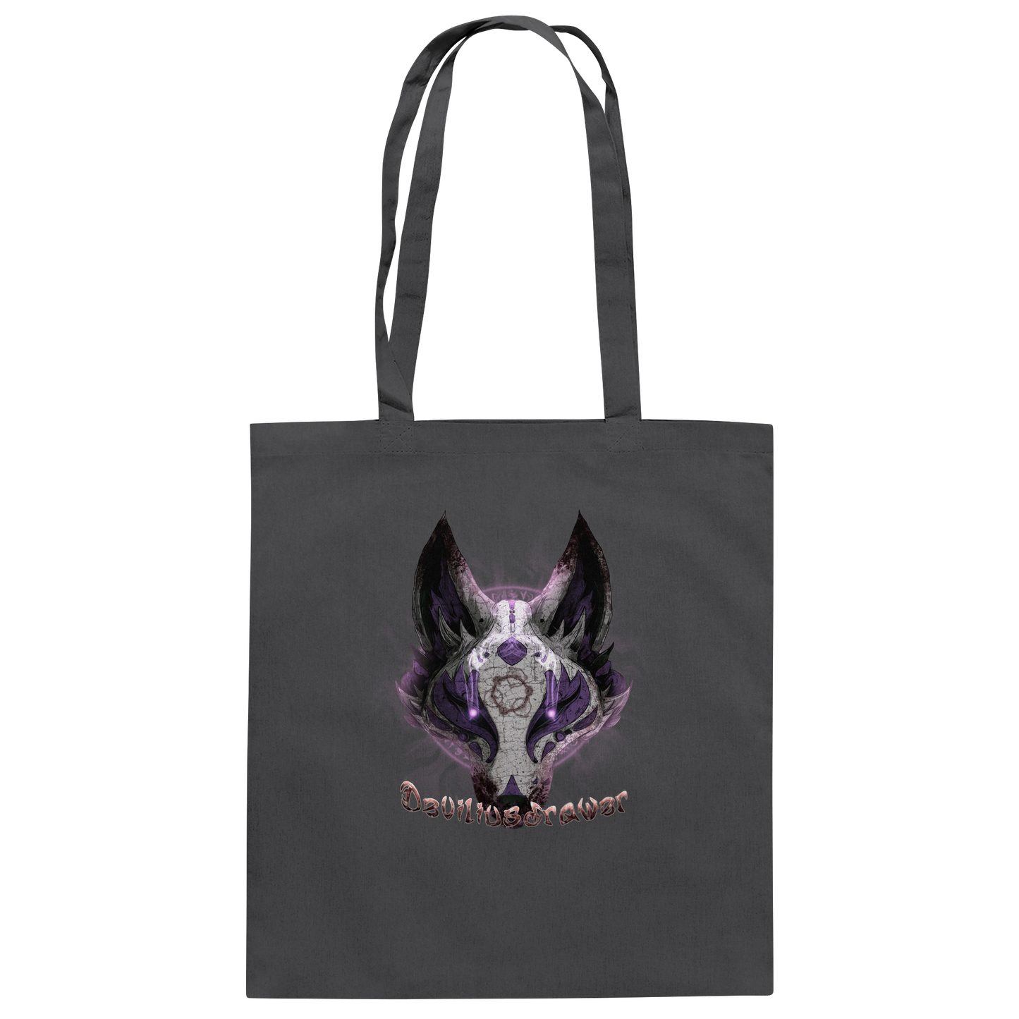 Deviliusdrawer Dark Kitsune - Baumwolltasche