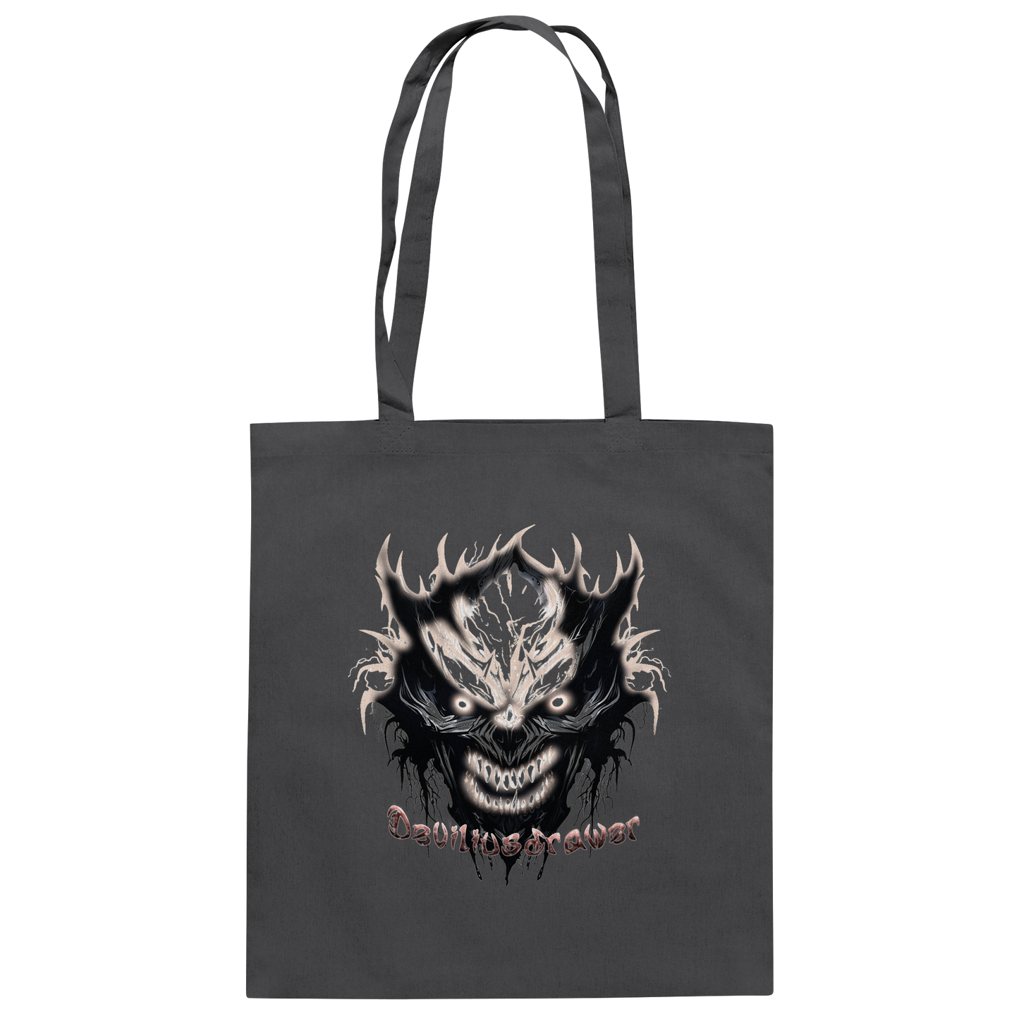Deviliusdrawer Crazy Glow Devil - Baumwolltasche
