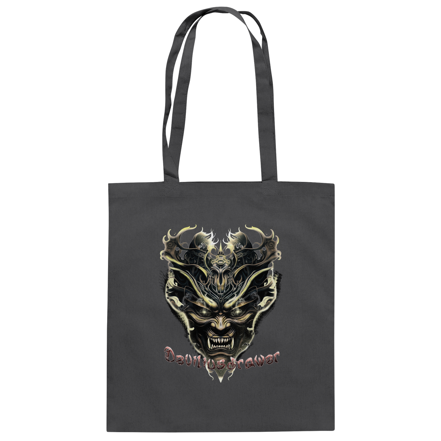 Deviliusdrawer Golden Demon Vampire - Baumwolltasche