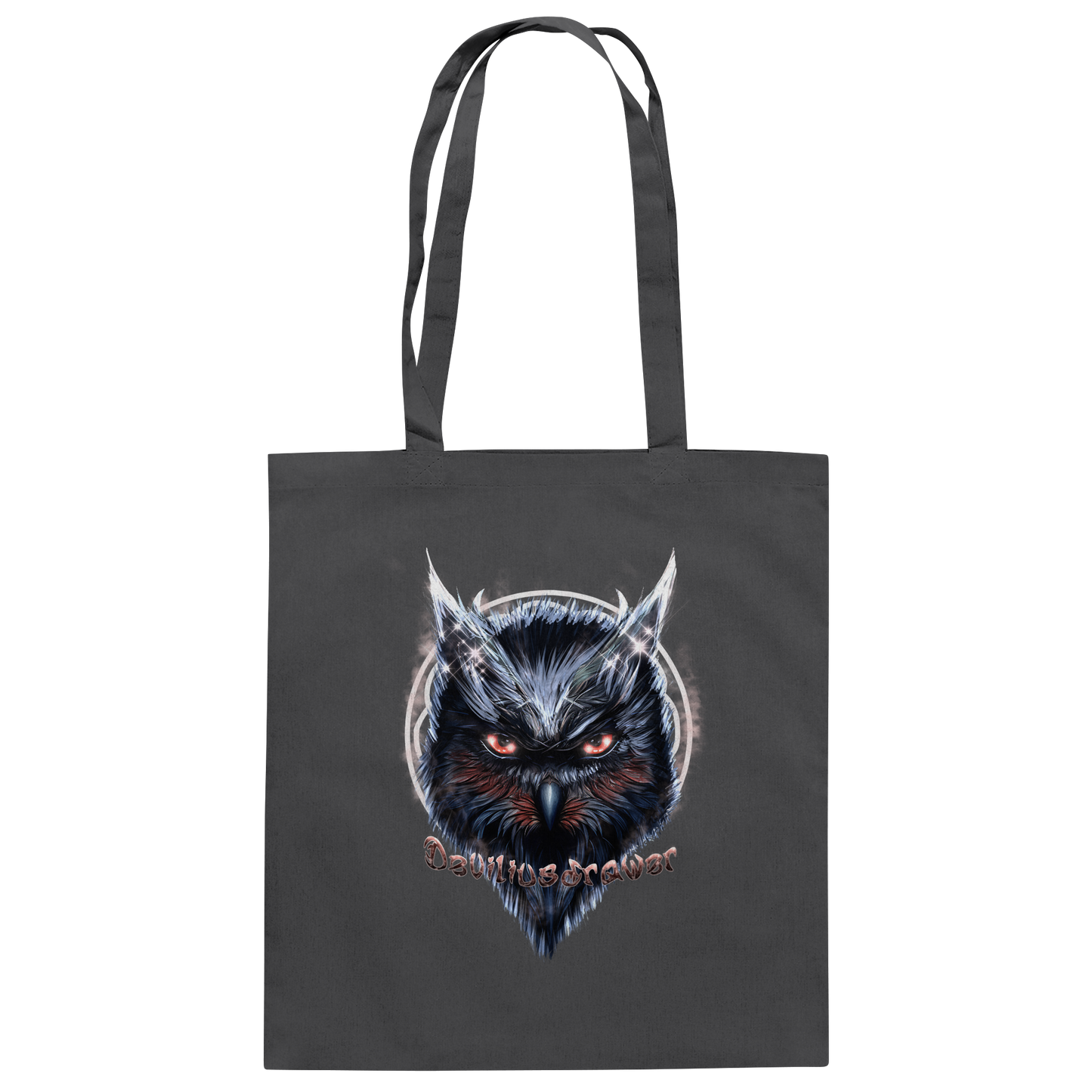 Deviliusdrawer Fire Owl - Baumwolltasche
