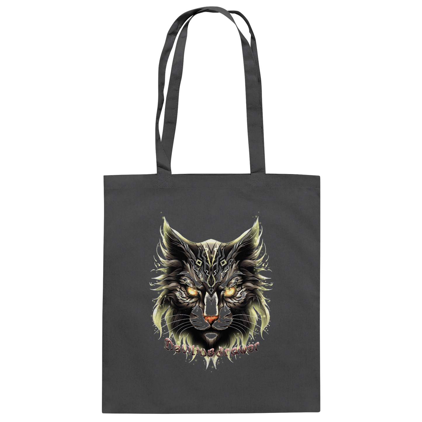 Deviliusdrawer Golden Cat - Baumwolltasche